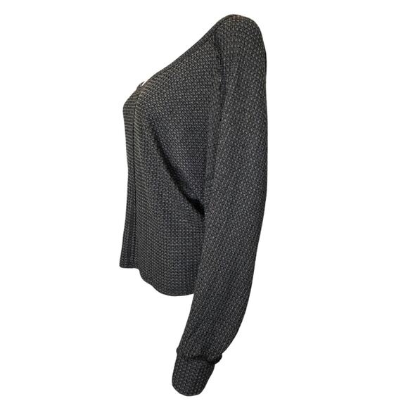 New ~ LUSH ~ Favorite Long Sleeve Waffle Knit Crop Sweater Size XL - Picture 4 of 6